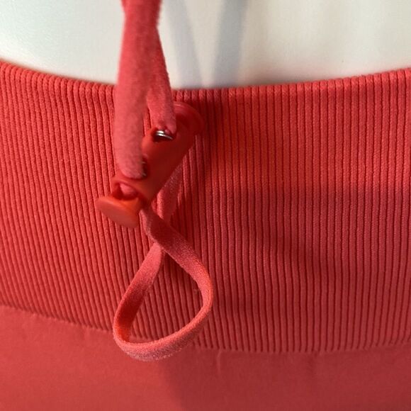 Coral Crop Top And Leggings Top Small Leggings Medium - Picture 10 of 15